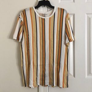 Bright striped tee shirt